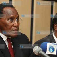George Saitoti Minister for Internal Security