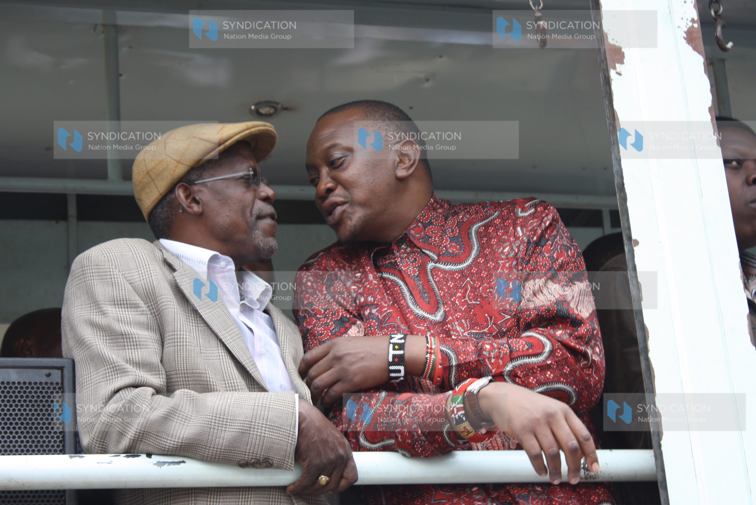 Deputy Prime Minister Uhuru Kenyatta attended a mass