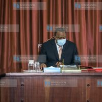 President Uhuru Kenyatta chairs a Cabinet meeting