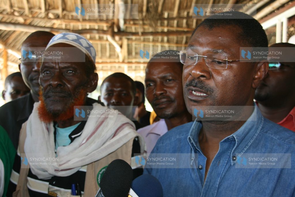 Presidential aspirant and Ford Kenya leader Moses Wetangula
