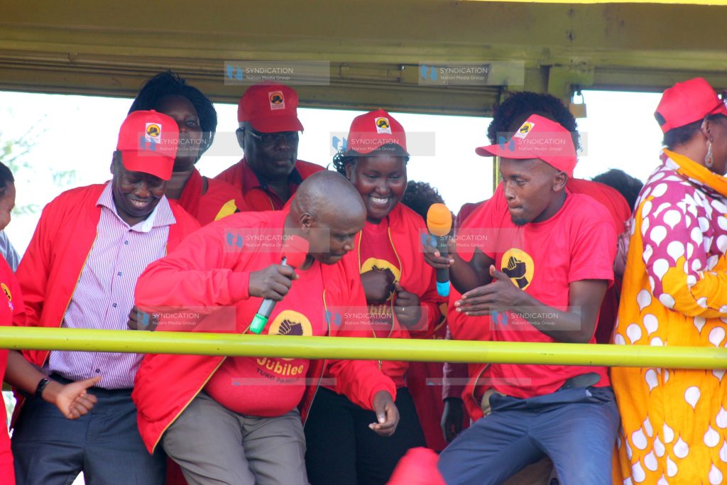 Campaign for President Uhuru Kenyatta and his Deputy for a second-term re-election.