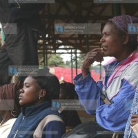 Residents of Mukuyuni follow proceedings as Majority Leader Kithure Kindiki campaigns