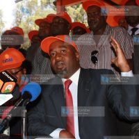 ODM organizing Secretary Ali Hassan Joho at press conference