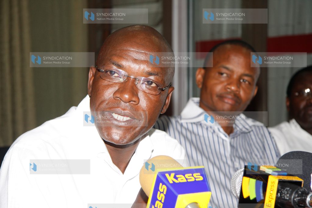 Ikolomani MP Bony Khalwale and Yatta MP Charles kilonzo lead other MPs