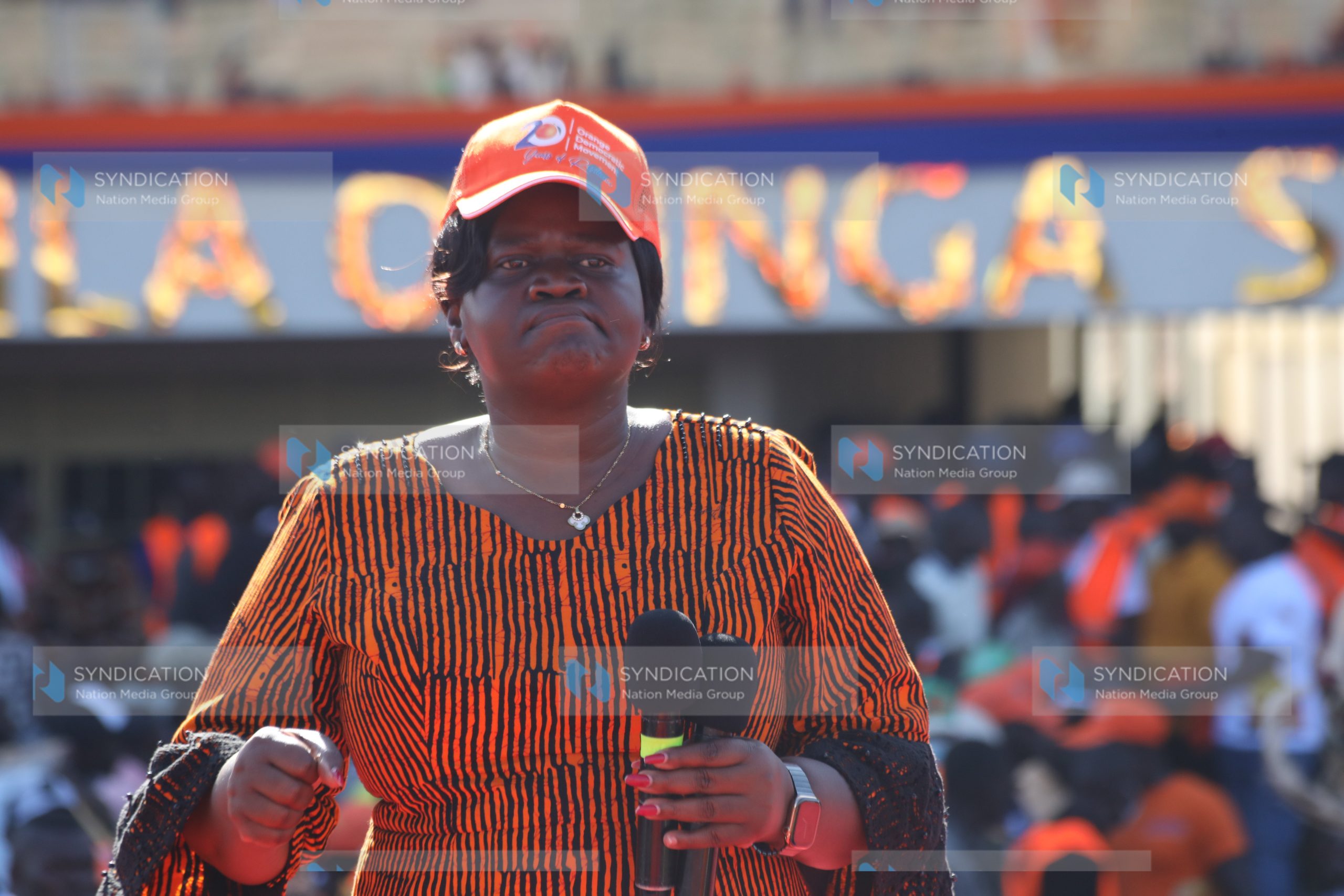 ODM national chairperson Gladys Wanga