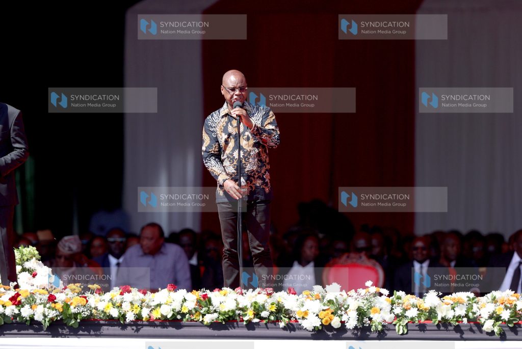 Senate Speaker Amason Kingi Eulogizes Raila