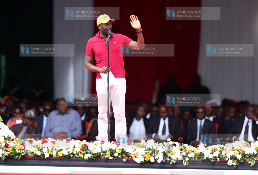 ODM Secretary General Edwin Sifuna eulogizes Raila