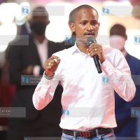 Babu Owino address believers at Jesus Teaching Ministry in Donholm