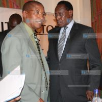 Internal Security Minister Professor George Saitoti and his Justice and Constitutional Affairs counterpart