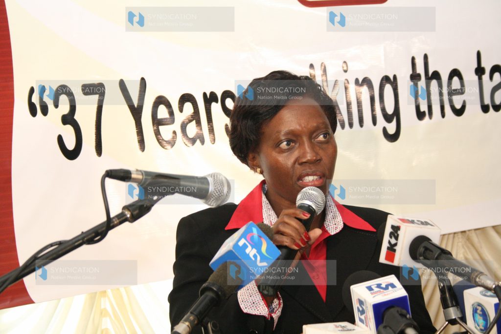 Former Justice Minister Martha Karua