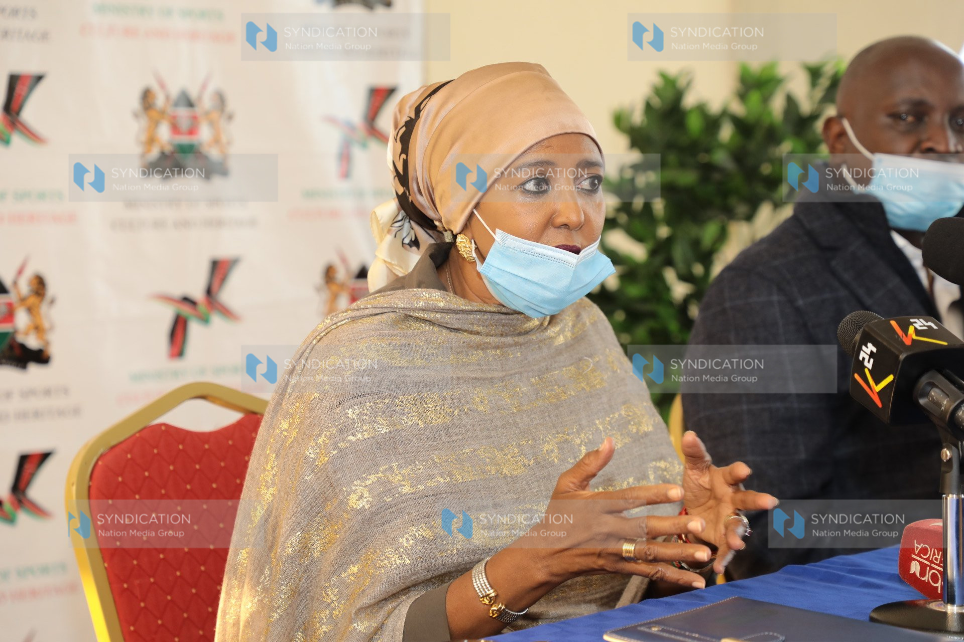 Sports CS Amina Mohamed