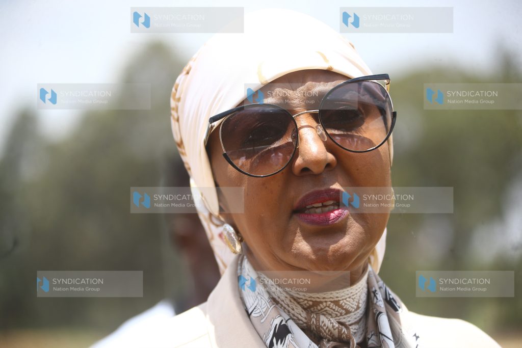 Sports Cabinet Secretary Amina Mohamed