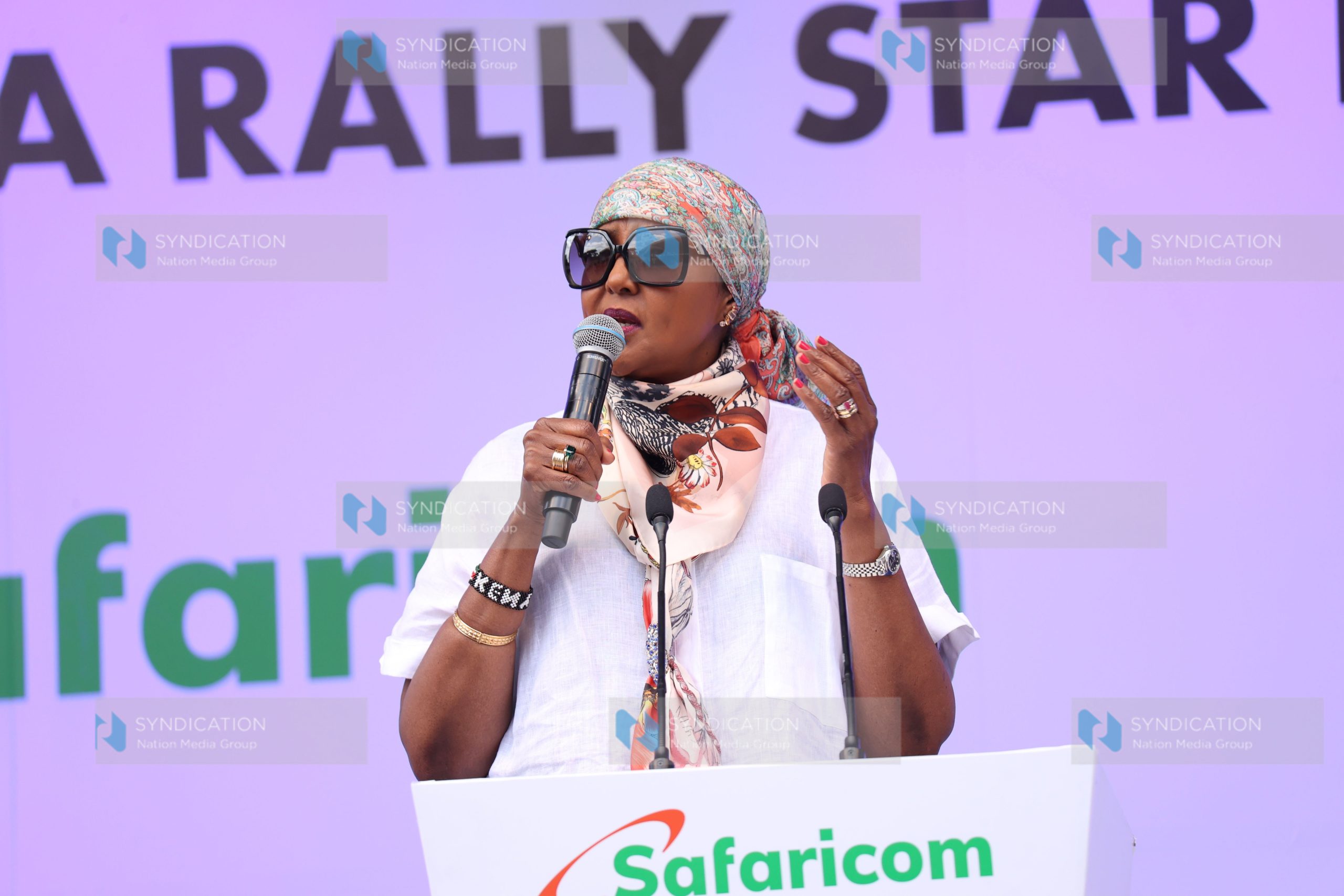 Sports Cabinet Secretary Amina Mohamed