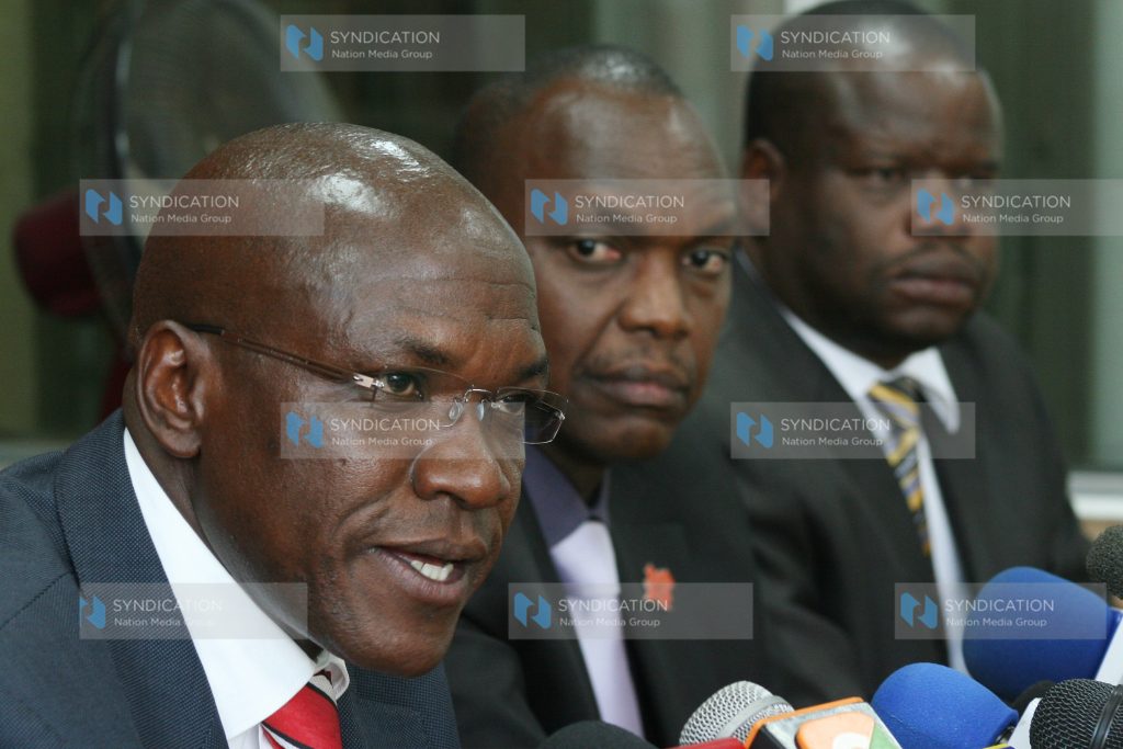 Members of the UDF party