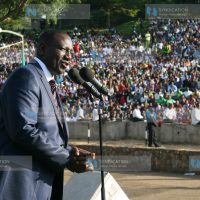 Deputy president William Ruto addresses the Jubilee Christian Crusade