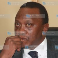 Deputy Prime Minister Uhuru Kenyatta at Media council office