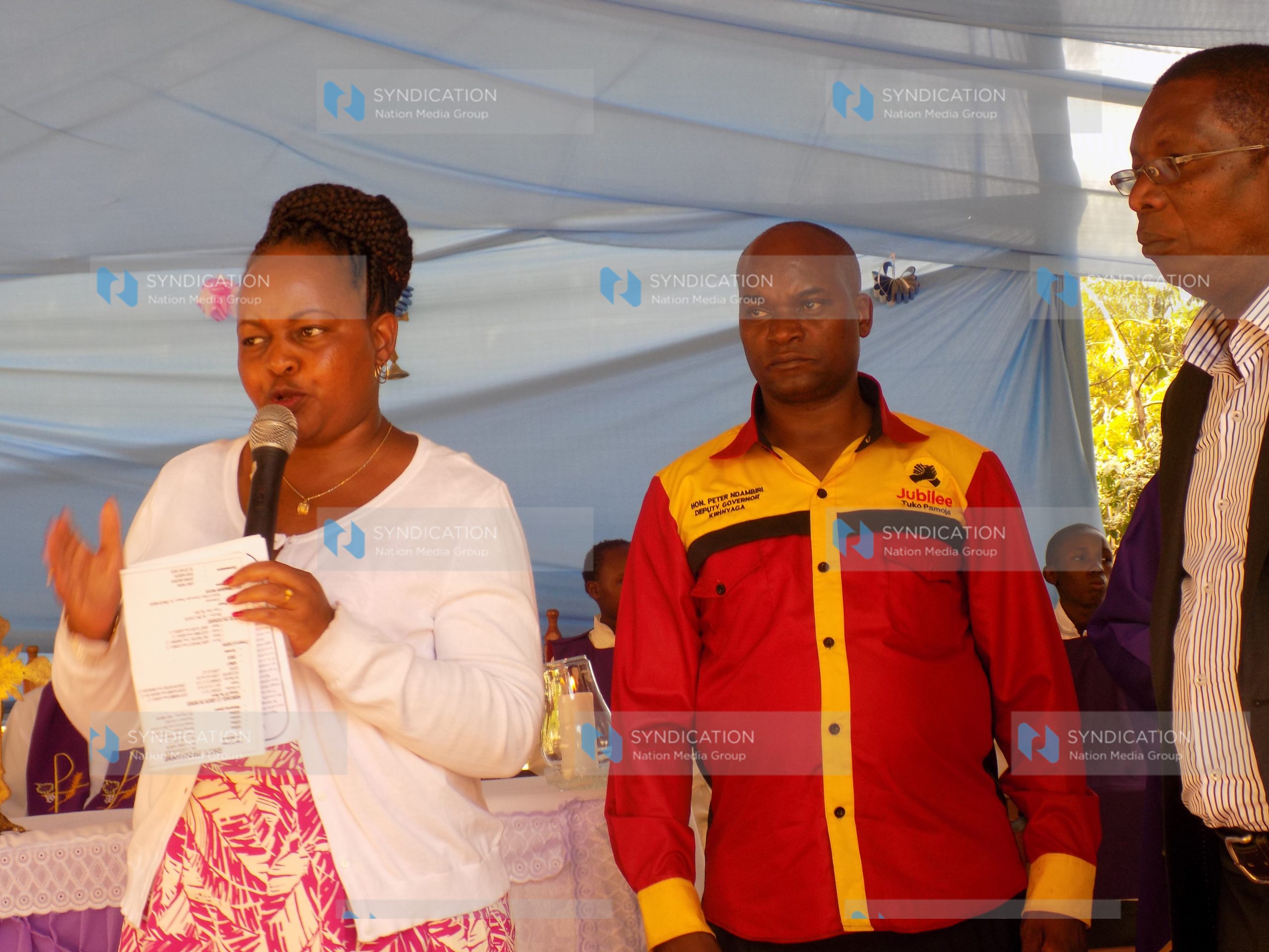 Former Devolution Cabinet Secretary and Kirinyaga gubernatorial aspirant Anne Waiguru