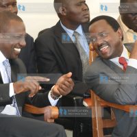 Vice President Kalonzo Musyoka and Agriculture Minister William Ruto