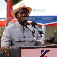 Wiper leader Kalonzo Musyoka speaks during a forum with scholars