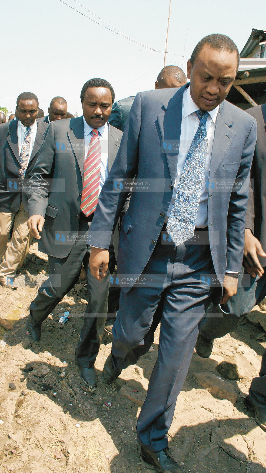 Official Opposition Leader and KANU National Chairman Uhuru Kenyatta