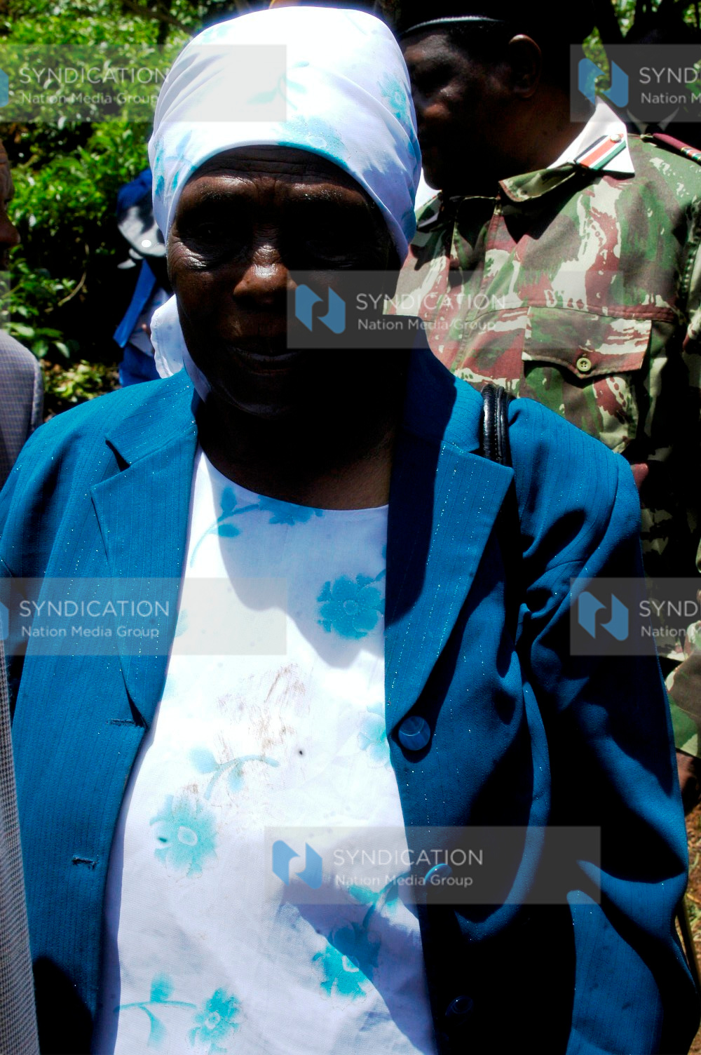 Widow of the late freedom hero Dedan Kimathi, Mrs. Mukami Kimathi