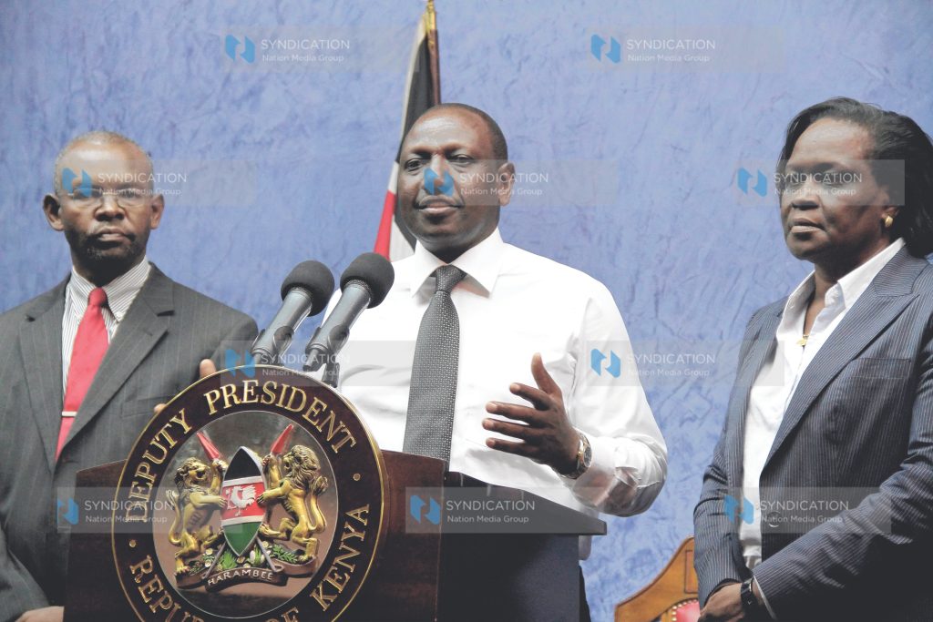 Deputy President William Ruto