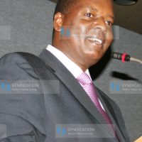 Finance Minister Amos Kimunya