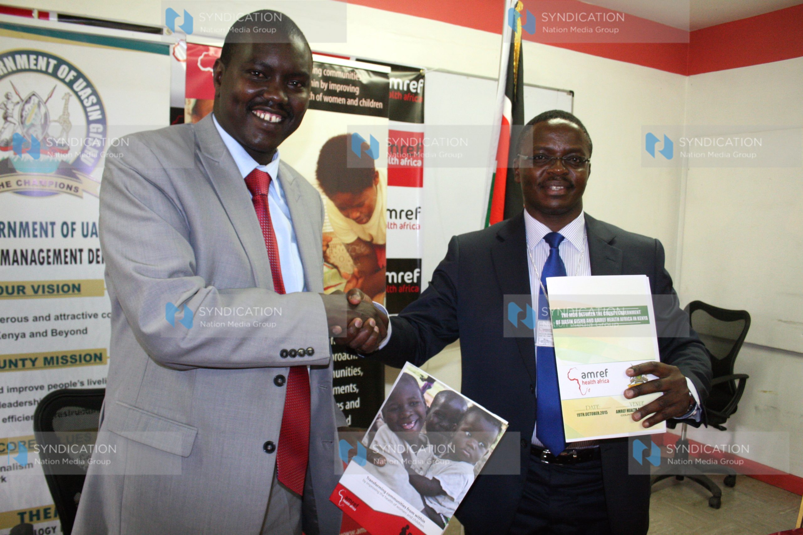 Signing memorandum of understanding (MoU) on health system improvement