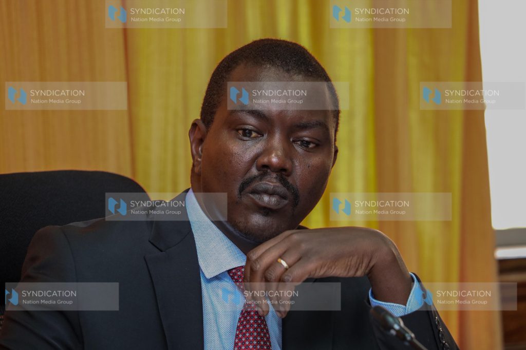 Senate Health committee Chairperson Jackson Mandago