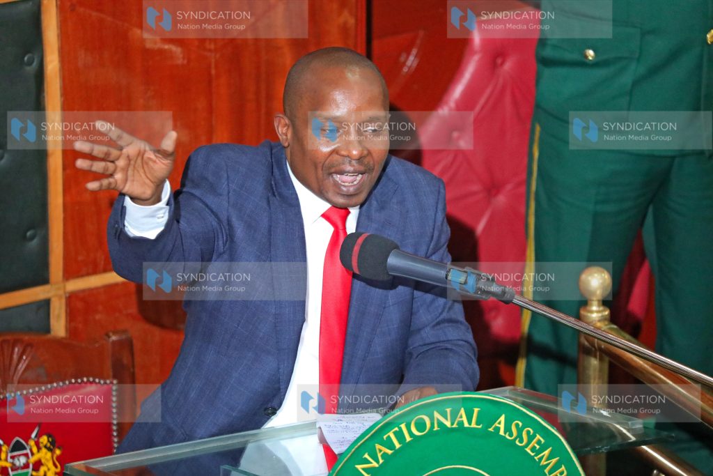 Interior Cabinet Secretary Kindiki Kithure