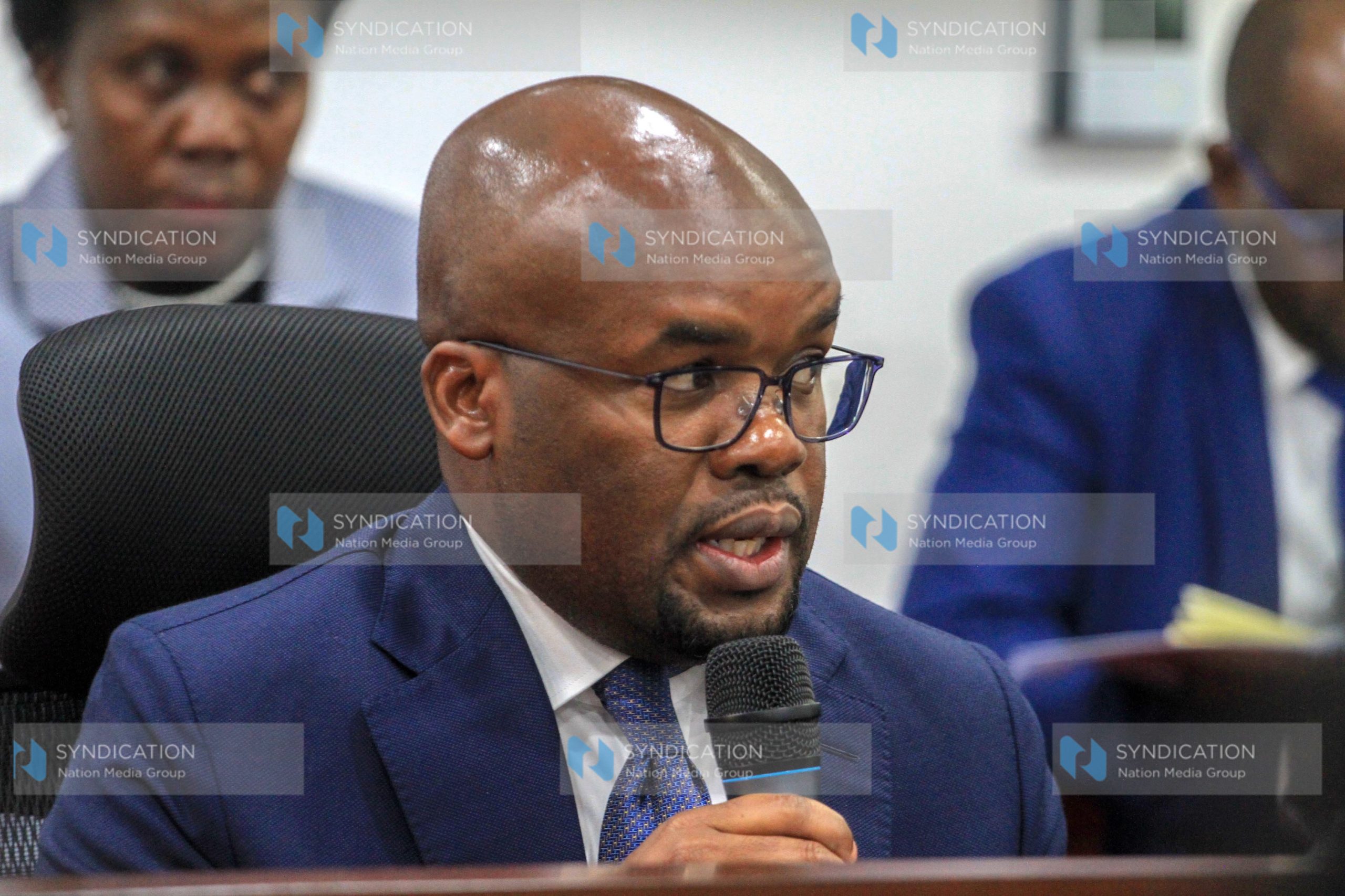 Dr. Raymond Omollo, appears before the National Assembly Committee