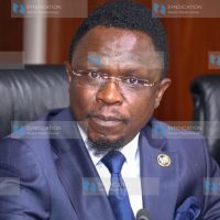 Cabinet Secretary for Youth Affairs, Sports and the Arts Ababu Namwamba at Continental House