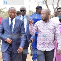 Interior Cabinet Secretary Kithure Kindiki and Kaloleni MP Paul Katana
