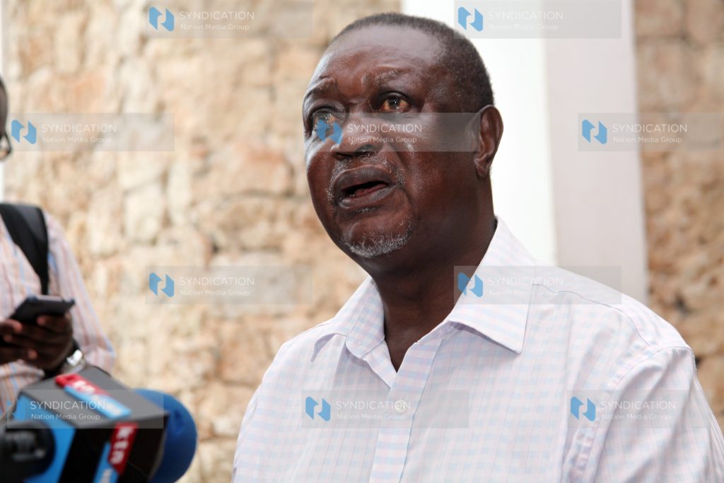 Nominated MP Oburu Odinga addresses a press conference