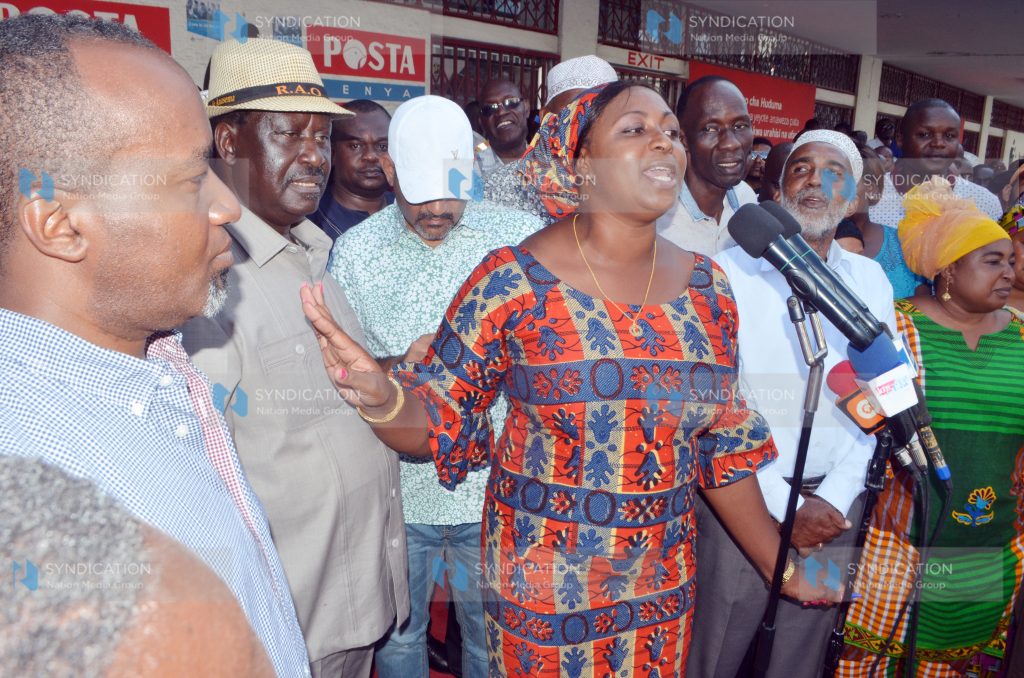 Launching Prof. Ali Mazrui Road in Mombasa