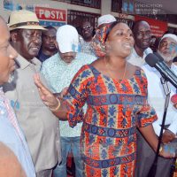 Launching Prof. Ali Mazrui Road in Mombasa