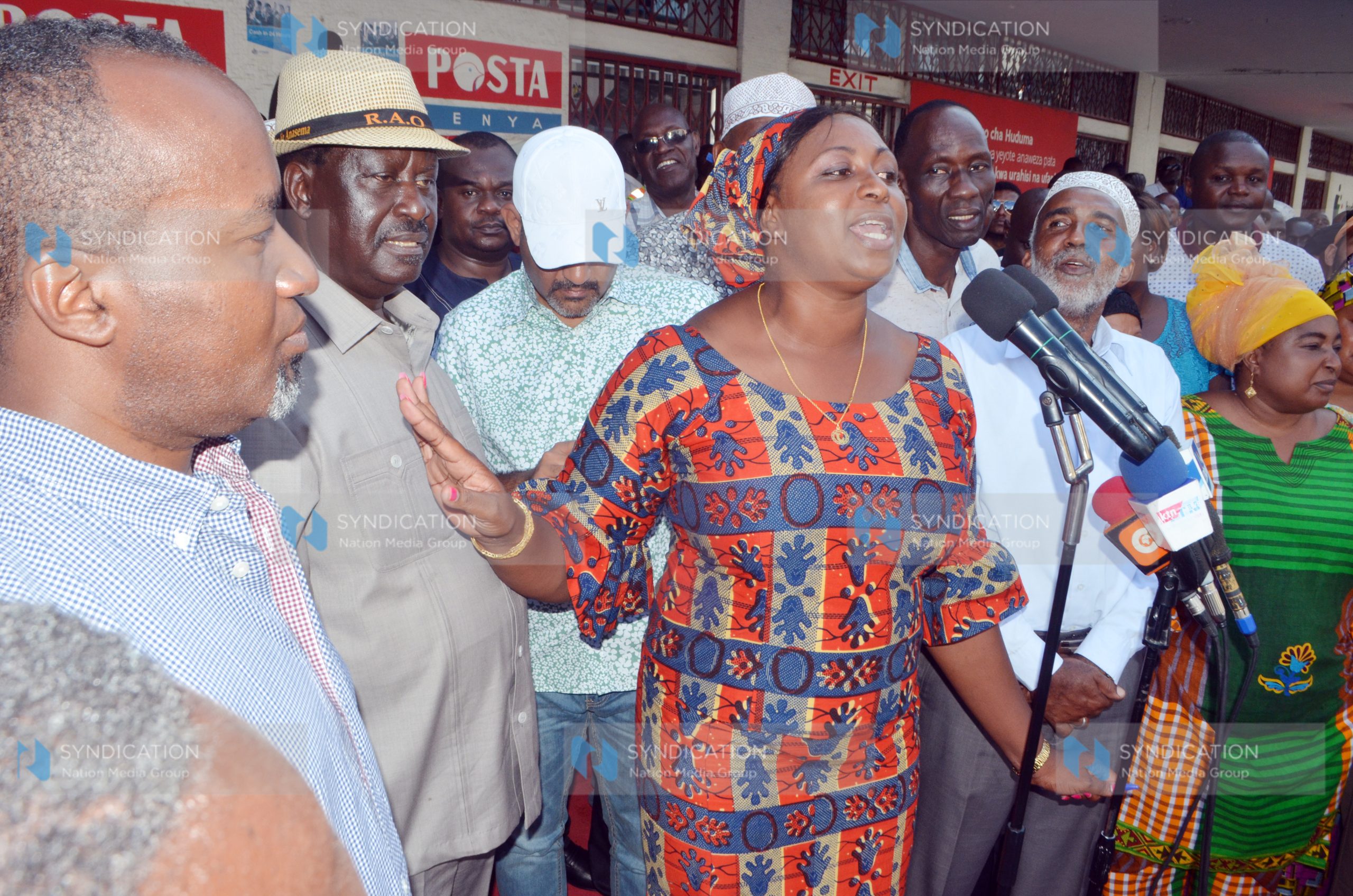 Launching Prof. Ali Mazrui Road in Mombasa