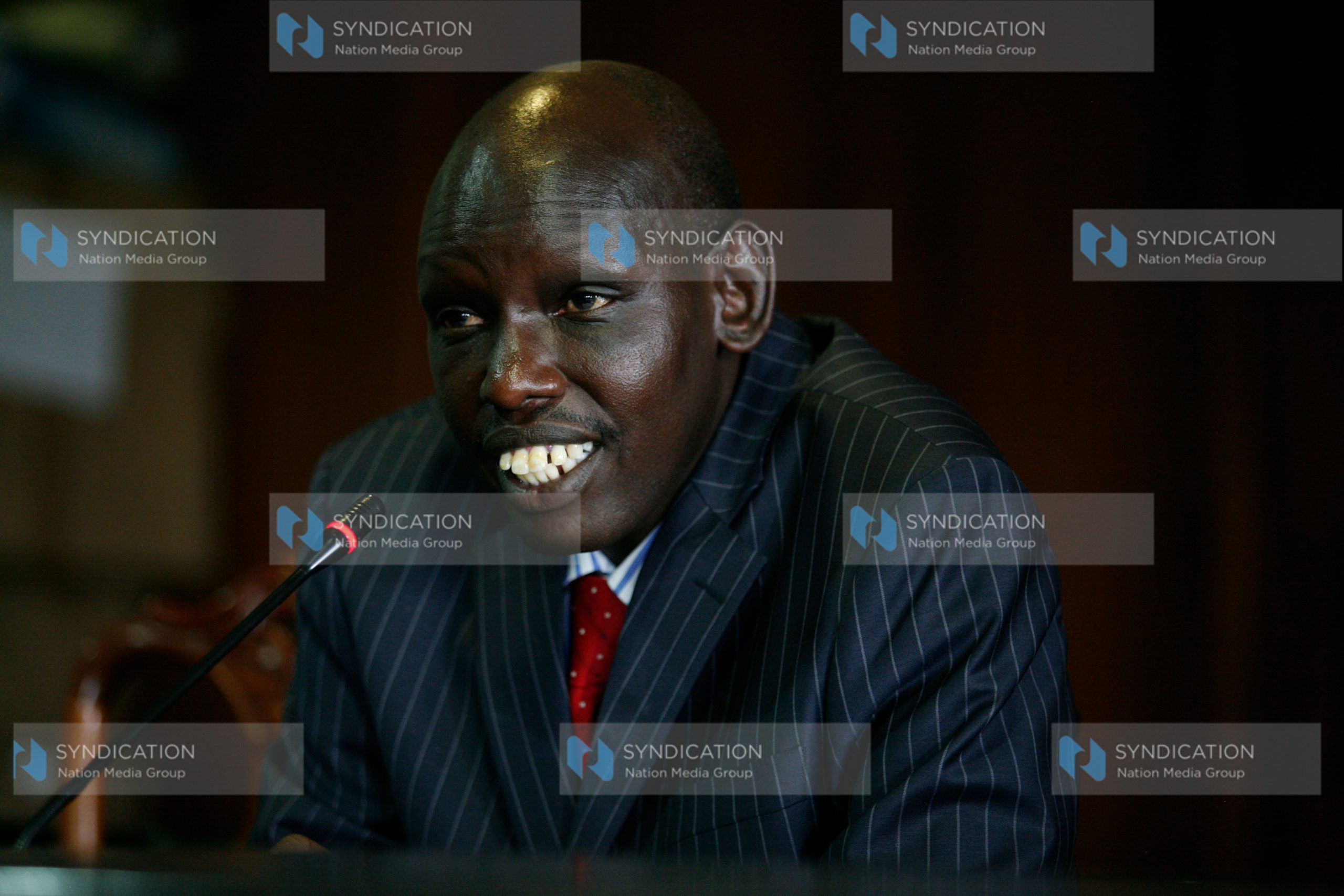 Dr. Belio Kipsang appears before the Education Committee