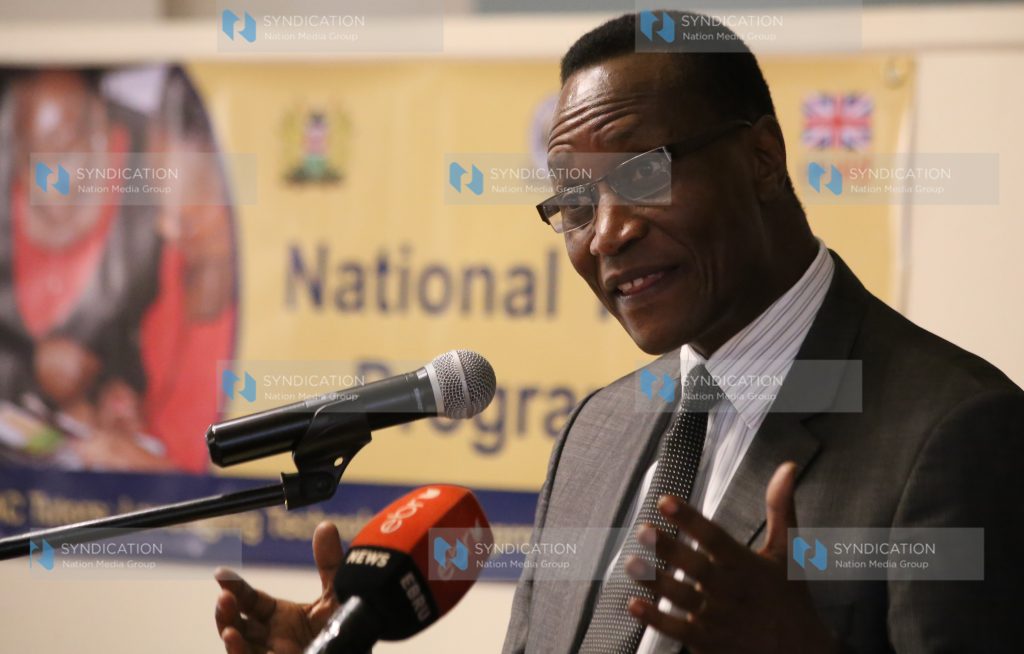 Education Cabinet Secretary Prof Jacob Kaimenyi