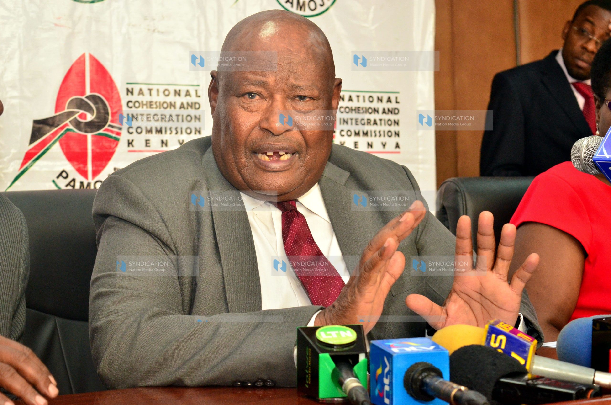 Francis Ole Kaparo, Chairman of the National Cohesion and Integration Commission