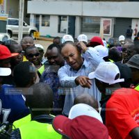 Peter Kenneth, Nairobi gubernatorial aspirant (right)