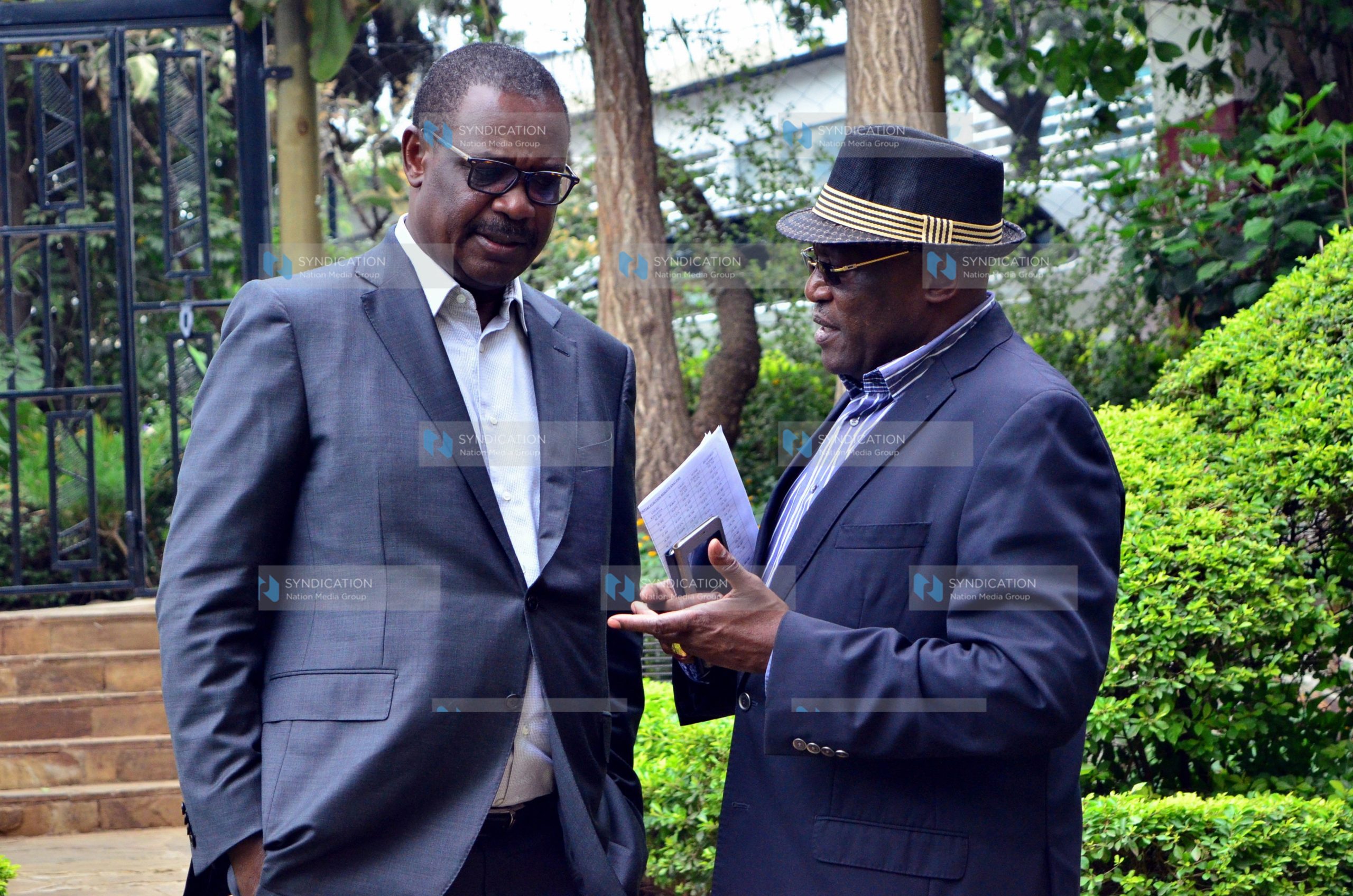 Meeting attended by Nairobi MPs elected under the NASA party