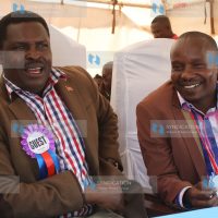 Tharaka Nithi Senator Kithure Kindiki and Chuka Igambang'ombe MP Muthomi Njuki