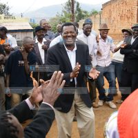Prof. Philip Kaloki addressing locals at Kyambalasi