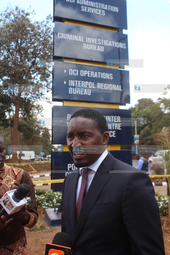 Agriculture Cabinet Secretary Mwangi Kiunjuri
