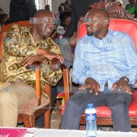 A church service at African Inland Church, Arina, Kisumu