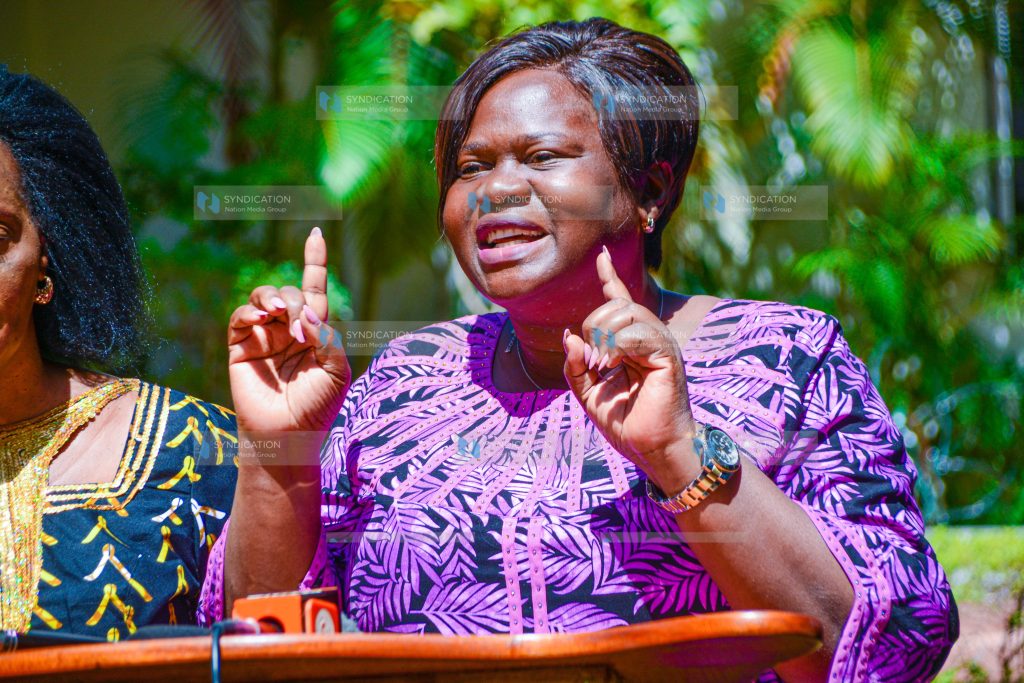 Gladys Wanga, Homa Bay Governor and Chairperson of the Orange Democratic Movement