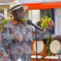 Dr Oburu Oginga during the traditional ceremony marking Raila Odinga Junior’s assumption of family leadership