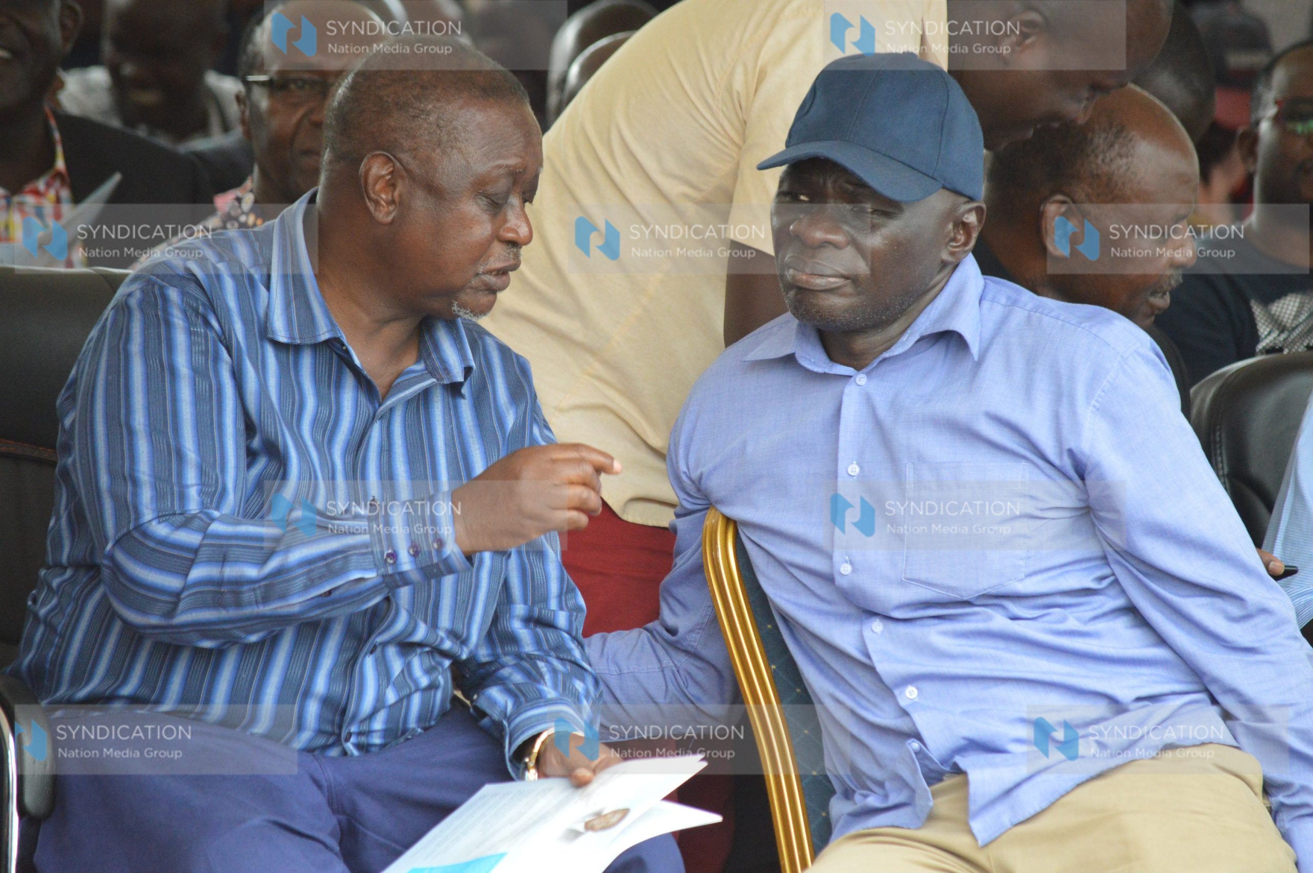 EALA MP Oburu Oginga and Nyakach MP Aduma Owuor