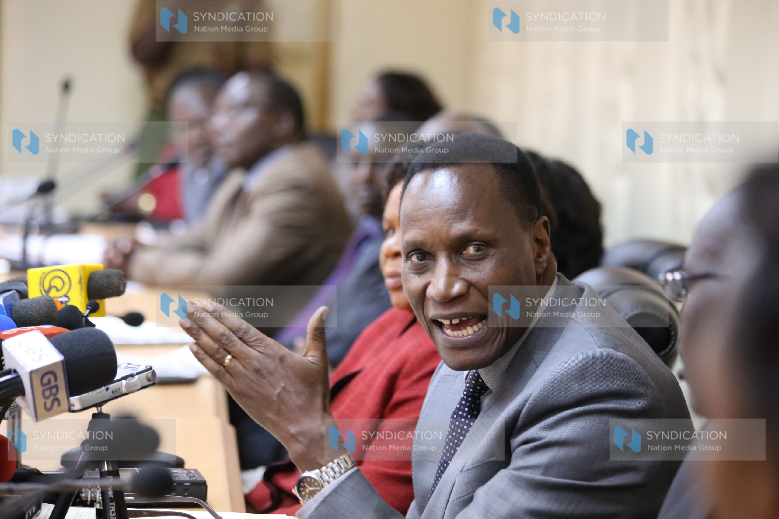 Education Cabinet Secretary Prof Jacob Kaimenyi procuring of free laptops to primary schools